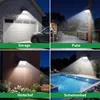 2 Stück LED Solarlampe Außen-Wandleuchte mit Produktbild-Vorschau 4