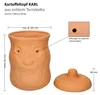 Mambocat Bramborák Karl Terakotová nádoba s víkem, pro Náhled obrázku produktu 7