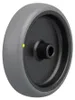ruota da 125 mm con gomma termoplastica grigia Anteprima dell’immagine prodotto 1