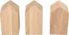 8 Holzhäuser mit Tablett - 24 x 18 x 5,5 cm Produktbild-Vorschau 5