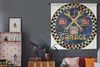 MuchoWow® Wandteppich Wandbehang Mancave - Garage - Vintage Produktbild-Vorschau 5