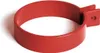 BRYZA Presa in plastica Ø 63 mm, rosso RAL 3011 Anteprima dell’immagine prodotto 1