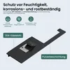 Mai & Mai Toilettenpapierhalter mit Ablage, Klopapierhalter Produktbild-Vorschau 4