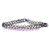 Tattoo Halsband mit Perlen Flieder Produktbild-Vorschau 2