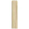 vidaXL Obudowa kominka dąb sonoma 81x18x82 cm materiał Podgląd zdjęcia produktu 5