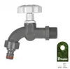 Rubinetto in plastica BRADAS 3/4" con attacco rapido Anteprima dell’immagine prodotto 1