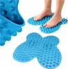 FUSSMASSAGEMATTE 35 x 36 cm 2800 MASSAGEPUNKTE BLAU Produktbild-Vorschau 2