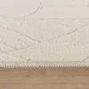 Alfombra para sala de estar, pelo alto, diseño escandinavo, Vista previa de la imagen del producto 2