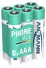ANSMANN Akku AAA Micro 800 mAh 1,2V NiMH - 6 Stück, Produktbild-Vorschau 1