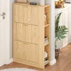 Merax Moderno armadio portascarpe minimalista in legno con Anteprima dell’immagine prodotto 4