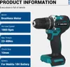 Drillpro 4-in-1 Elektrowerkzeug-Set: 800Nm Schlagschrauber, Produktbild-Vorschau 4