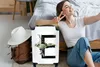 MuchoWow® Koffer Handgepäck Trolley Rollkoffer Kleine Produktbild-Vorschau 2