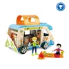 Hape Puppenhaus Abenteuerbus Holz Camper mit Zubehr Produktbild-Vorschau 31