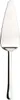 A silver cake server on a white background. Podgląd zdjęcia produktu