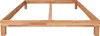 Krok Wood Massivholzbett Jana in Buche 200 x 200 cm Produktbild-Vorschau 3