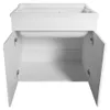 Unterschrank für Ausgussbecken 78x70x48 cm, weiss Produktbild-Vorschau 3