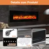 ISOISL elektrische kachel, 50 inch, met kristallen, 5 Productafbeelding-voorbeeld 6