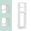 Relaxdays Toilettenpapierhalter, Walnussholz, Wandmontage Produktbild-Vorschau 5