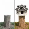 Mucola Vogelhaus Vogelfutterhaus Holz Vogelvilla Produktbild-Vorschau 12