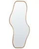 BELIANI Lustro ścienne jasnobrązowy paulownia 79 x 180 cm Podgląd zdjęcia produktu 1