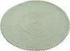 Rundes Tischset 38 cm Salbei, geflochtene Platzmatte mit Produktbild-Vorschau 3