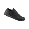 A black Shimano MTB cycling shoe is shown against a white background. Produktbild-Vorschau