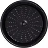 A top-down view of the inside of a black pot lid. Náhled obrázku produktu