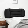 vidaXL Kopfteil-Kissen "Hvar" Schwarz 100 cm Kunstleder Produktbild-Vorschau 4