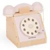 Drewniany telefon retro - pastelowy róż Podgląd zdjęcia produktu 6