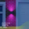 Calex Smart Outdoor LED Wandleuchte, Up & Down, RGB-Farben Produktbild-Vorschau 4