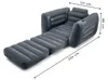 Intex Pull-Out Chair, Jedno křeslo, Šedá, PVC, 2240 mm, Náhled obrázku produktu 12