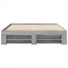Bettgestell ohne Matratze Grau Sonoma 160x200 cm Produktbild-Vorschau 5