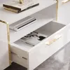ONYX TV-Schrank auf goldenen Füßen, weiß glänzend, 158 cm, Produktbild-Vorschau 4