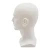 Obvod hlavy figuríny 50 cm Mužský model hlavy (matný bílý) Náhled obrázku produktu 6