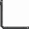A side profile of a closed, dark gray flip phone against a white background. Anteprima dell’immagine prodotto