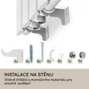 Blumfeldt Koupelnový radiátor, plochý designový radiátor, Náhled obrázku produktu 3