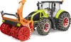 A toy tractor with a snow blower attachment, shown from a 3/4 front angle against a white background. Anteprima dell’immagine prodotto
