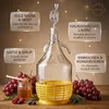 lilawelt24 6 x 5L Glasballon Gärballon Set mit Schutzkorb, Produktbild-Vorschau 5