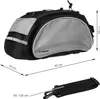 Fahrradtasche für Gepäckträger 13 L Klett-Befestigung Produktbild-Vorschau 2