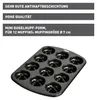 Kaiser 646190, Muffin-Backform, Rechteckig, Metall, Flache Produktbild-Vorschau 5