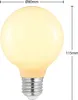 LED-Leuchtmittel G80 E27, 8 W, 2.700 K, opal, dimmbar Produktbild-Vorschau 2