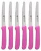 GRÄWE Tafel- Brötchenmesser / Frühstücksmesser Set pink Produktbild-Vorschau 1