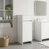 Armoire de salle de bain vidaXL, blanche, 35 x 36,5 x 85 Voir les images du produit 2