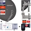 DUR-line Select 75/80cm Komplettanlage anthrazit 1xSAT/12TN Produktbild-Vorschau 2
