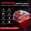 TEENO Scie circulaire sans fil, 2x4000 mAh batteries, 20000 Voir les images du produit 3