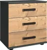 Wimex Stockholm Nachtschrank mit 3 Schubladen/ 2er Set Produktbild-Vorschau 1