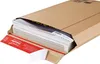 A close-up shot of a brown cardboard mailer filled with papers, with the flap partially open. Anteprima dell’immagine prodotto