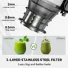 Pomalý odšťavovač LINKChef SJ-052-EU-BL, objem 1,8 l, Náhľad obrázku produktu 4