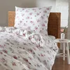 Traumschlaf Frottee Bettwäsche Claire rot 135x200 cm + Produktbild-Vorschau 2