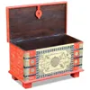 vidaXL Úložná truhlica Red Mango Wood 80x40x45 cm Náhľad obrázku produktu 4